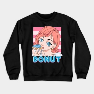 National Donut Day Doughnut Lover Crewneck Sweatshirt